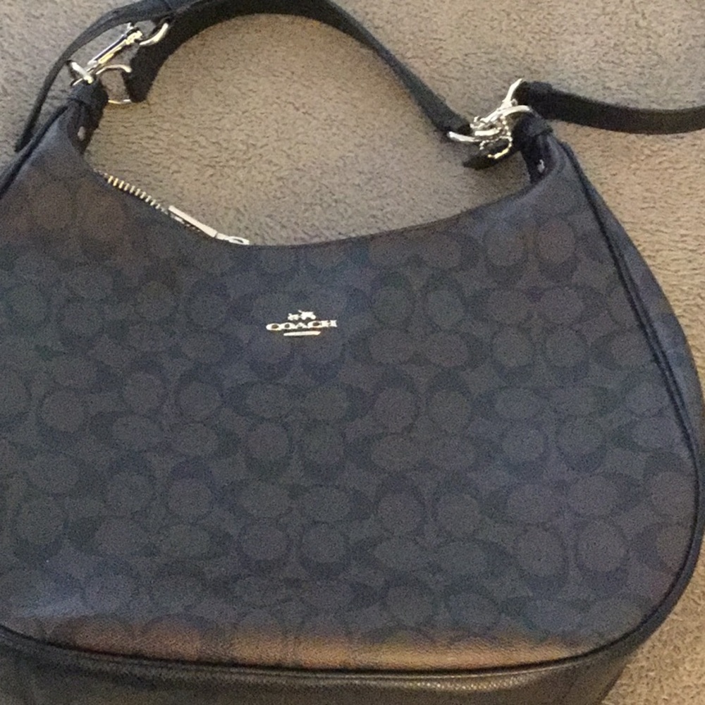 Coach black/brown Hobo bag